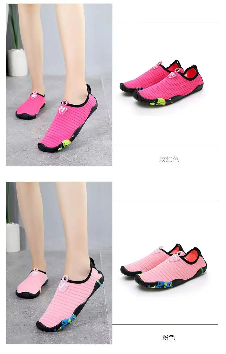 New Large Size Unisex Outdoor Non-Slip Swim Shoes Summer Beach Water Shoes Men's Aqua Shoes Women's Fitness Yoga Shoes  35-46#