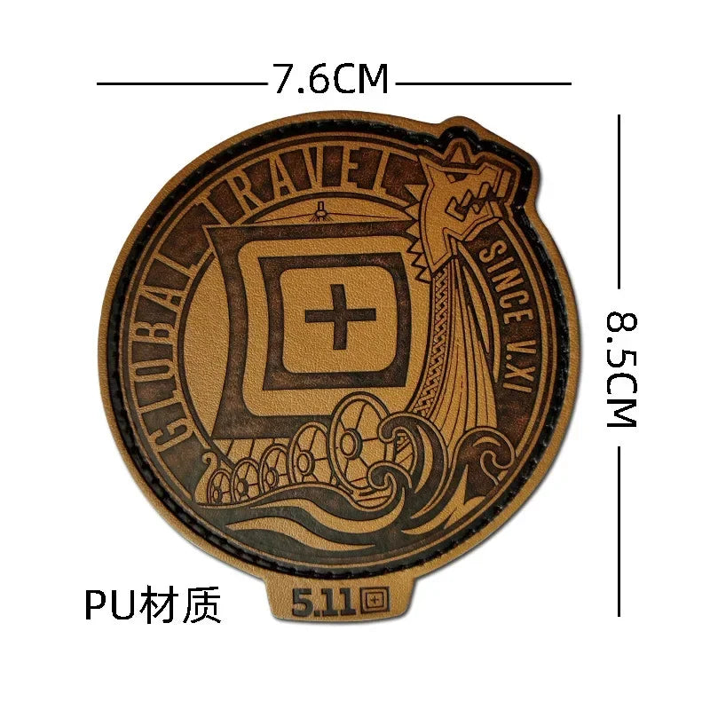 3D Tactical Military Patches PVC Fitness Armband Vests Hats Badges Soft Rubber Sword Cat Bear Morale Hook Loop Applique Emblem