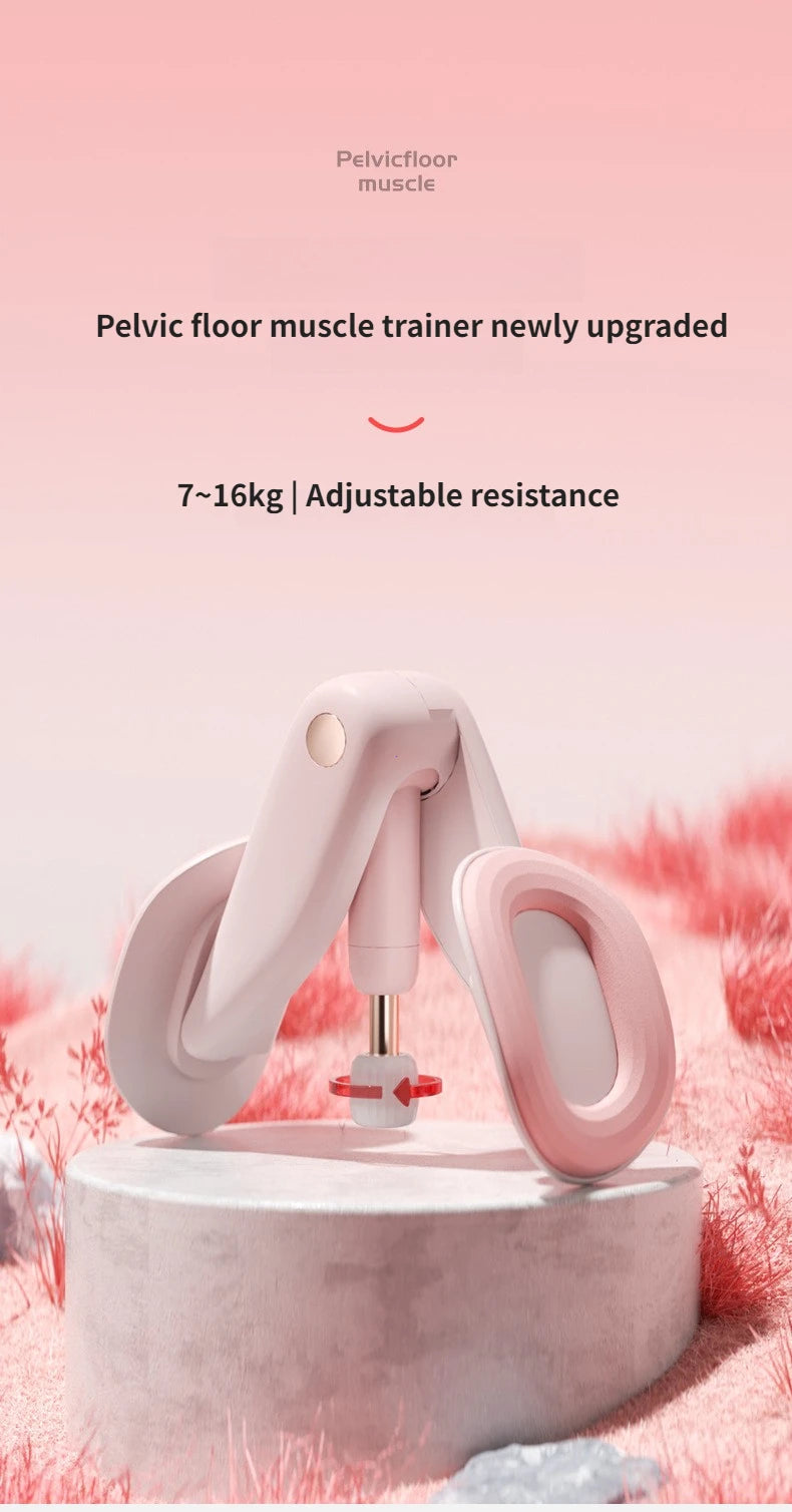 Hydraulic leg muscle trainer, pelvic floor muscle exercise device Multifunctional Leg Clip Fitness Equipment