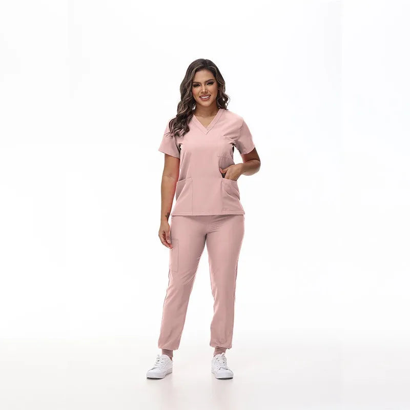 Quick Dry  Scrub Suit for Doctors Nurses Dentists Healthcare Professionals Nursing Uniform