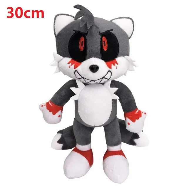 27-35cm Sonic Plush Stuffed Toys Shadow Tails Jet the Hawk Blaze the Cat Soft the Hedgehog Plushies Doll Kids Birthday Gifts Toy