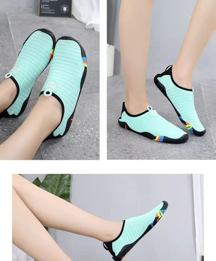 New Large Size Unisex Outdoor Non-Slip Swim Shoes Summer Beach Water Shoes Men's Aqua Shoes Women's Fitness Yoga Shoes  35-46#