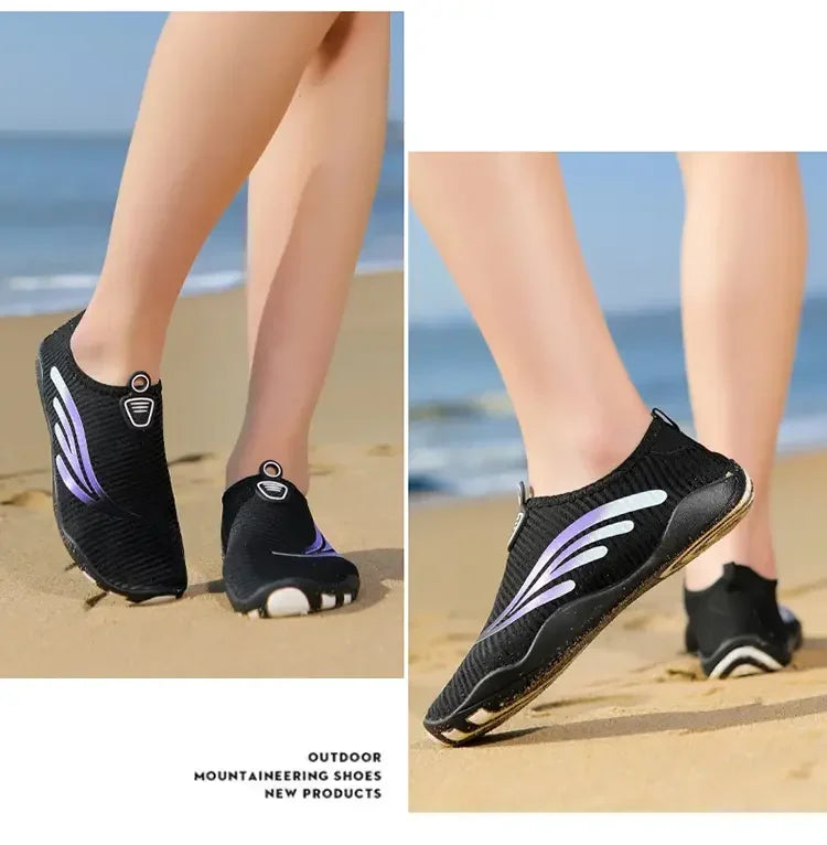Unisex Indoor Fitness Special Shoes Parent-Child Couple Vacation Beach Swimming Shoes Men Snorkeling Quick Dry Aqua Shoes #27-42