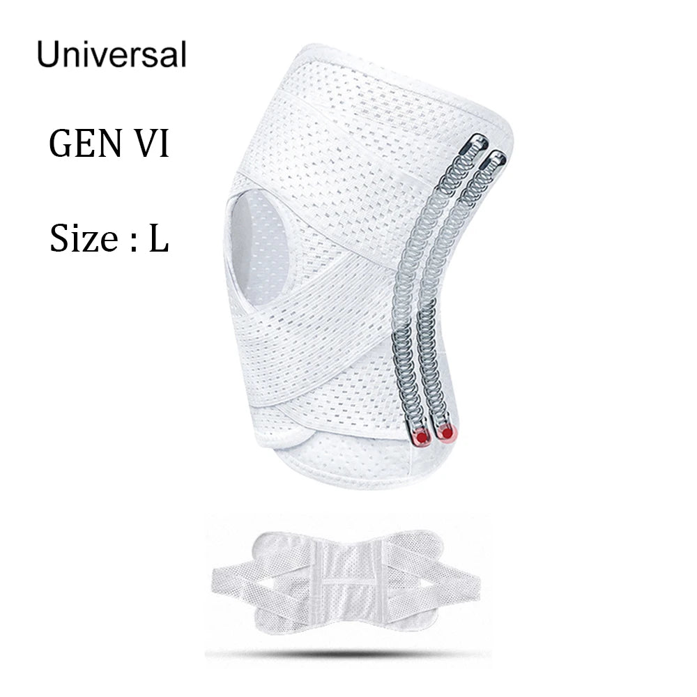 1PC Sports Knee Pads Joints Protector Men Women Pressurized Kneepad Fitness Mountaineering Knee support Equestrian Protector