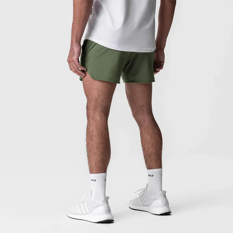 Men's Quick Dry Casual Shorts Running Sports Jogging Basketball Short Pants Male Gym Fitness Bottoms Compression Sweatpants