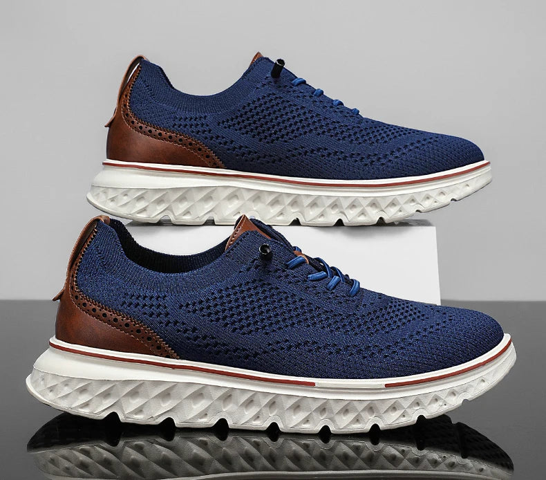 Men Sneakers Men Mesh Casual Shoes Fashion Lightweight Breathable Soft Soled Shoes Summer Outdoor Sports Fitness Large Size 48