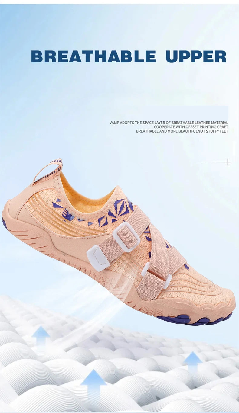 Wading Shoes Unisex Outdoor Swimming Shoes Beach Shoes Sports Fitness Shoes Stream Fishing Shoes Quick-drying Swimming Shoes
