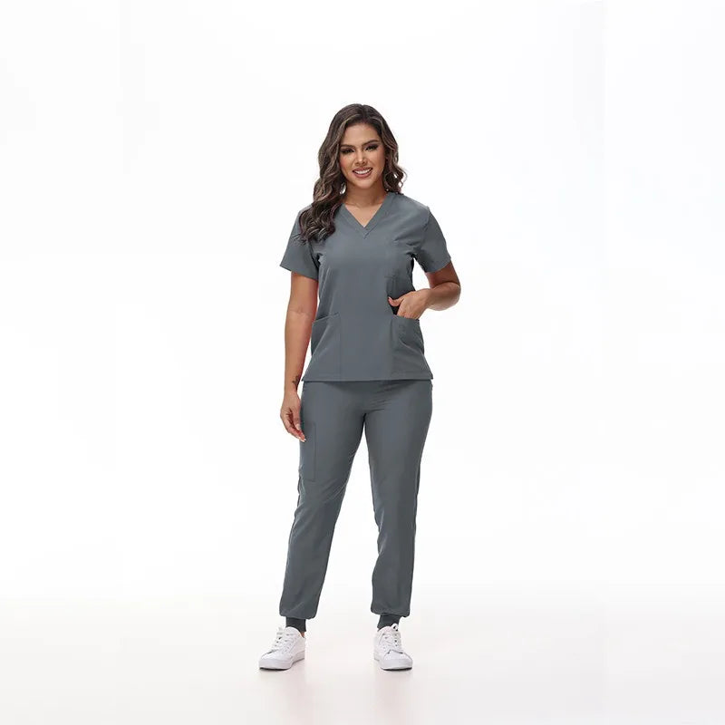 Quick Dry  Scrub Suit for Doctors Nurses Dentists Healthcare Professionals Nursing Uniform