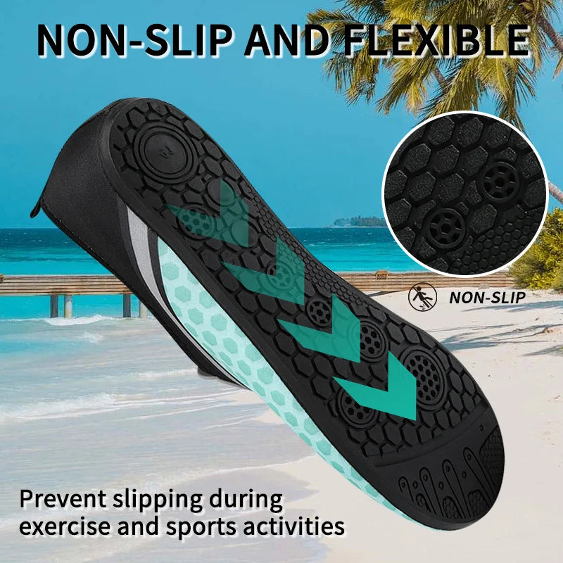 Diving Shoes Women Aqua Shoes Men Beach Swimming Water Sport Socks Barefoot Sneaker Fitness Dance Swim Surfing Snorkeling Shoe