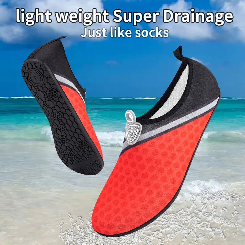 Diving Shoes Women Aqua Shoes Men Beach Swimming Water Sport Socks Barefoot Sneaker Fitness Dance Swim Surfing Snorkeling Shoe