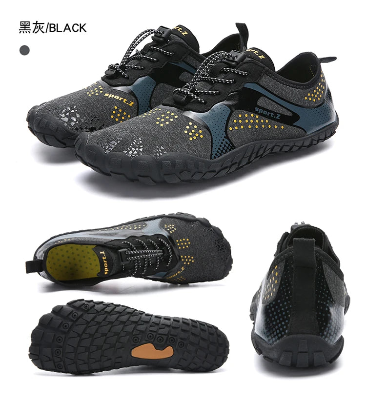 Indoor Fitness Shoes Men Women Yoga Treadmill Barefoot Shoes Gym Special Shock-absorbing Skipping Shoe Non-slip Training Sneaker