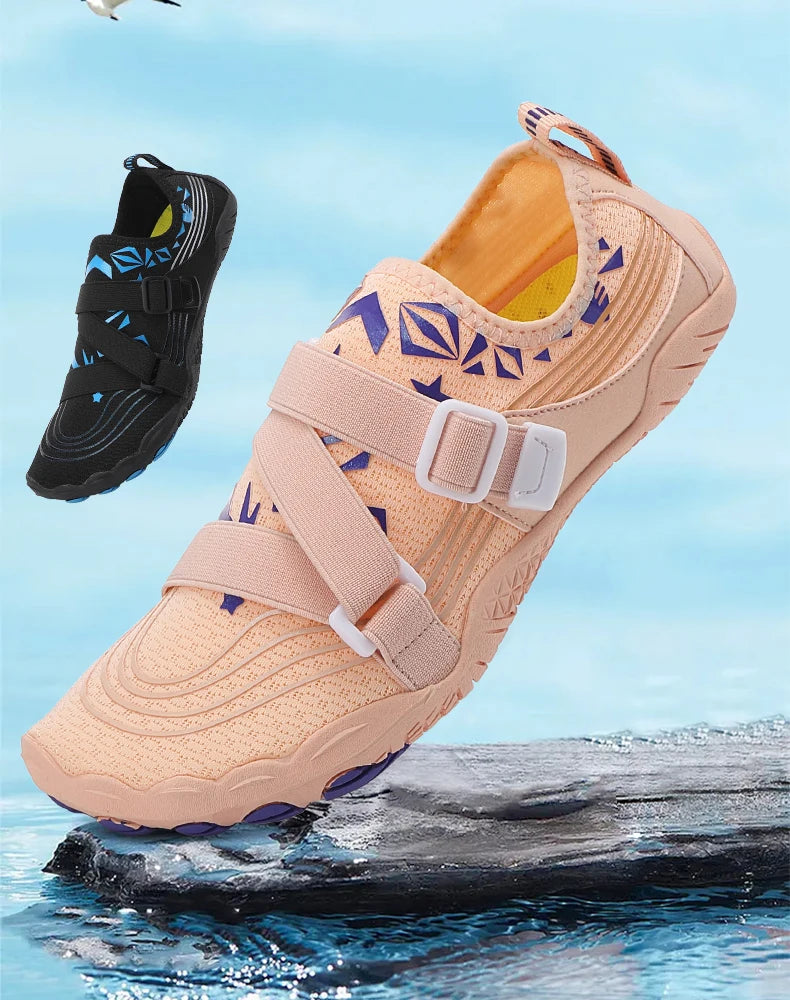 Wading Shoes Unisex Outdoor Swimming Shoes Beach Shoes Sports Fitness Shoes Stream Fishing Shoes Quick-drying Swimming Shoes