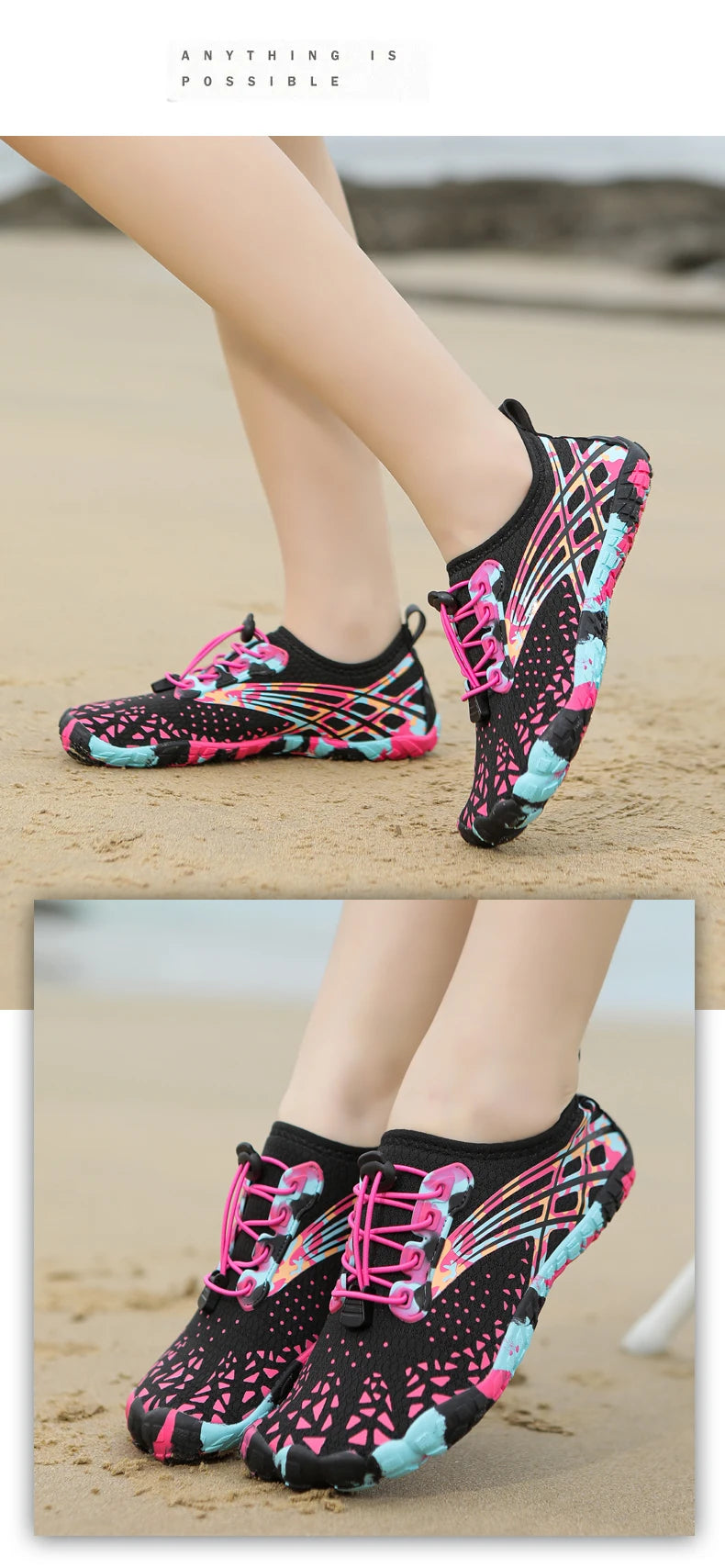 Unisex Shoes For In-Room Fitness Treadmill Outdoor Speed Interference Water Beach Shoes Couples Swimming Shoes Men Aqua