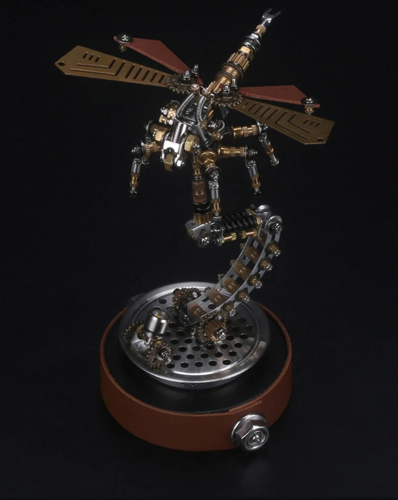 Mechanical Insect Iron Metal DIY Building Blocks 3D Three-Dimensional Assembly Model Puzzle toys Birthday Gift for Kid Adult