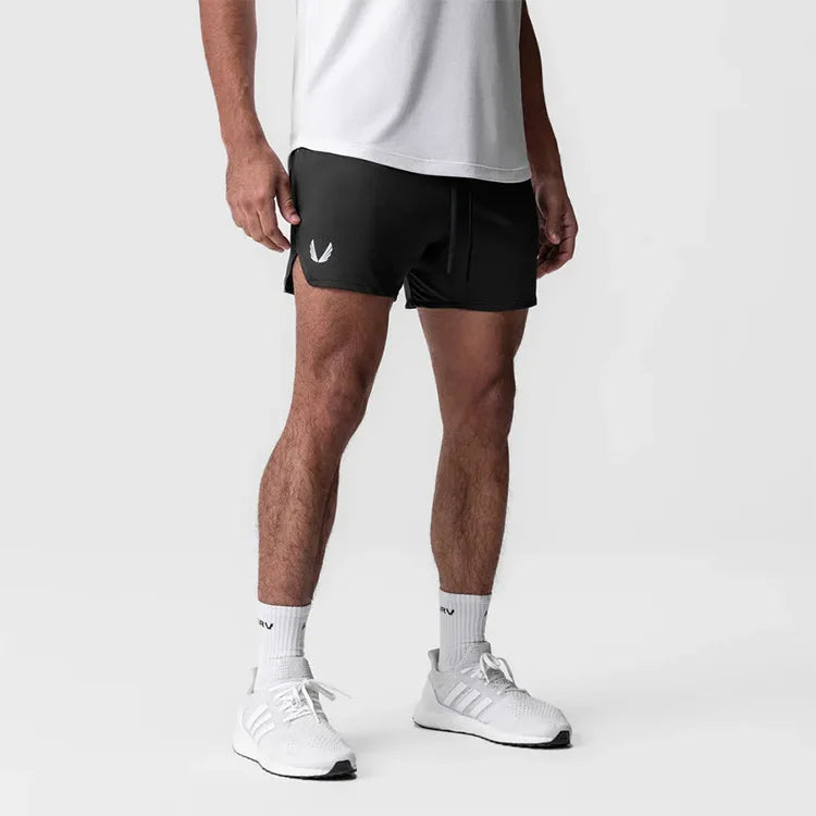 Men's Quick Dry Casual Shorts Running Sports Jogging Basketball Short Pants Male Gym Fitness Bottoms Compression Sweatpants
