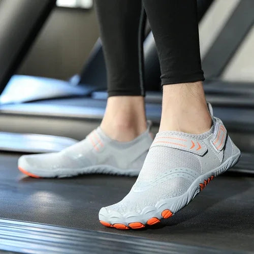 Indoor Fitness Shoes Men Women Yoga Treadmill Barefoot Shoes Gym Special Shock-absorbing Skipping Shoe Non-slip Training Sneaker