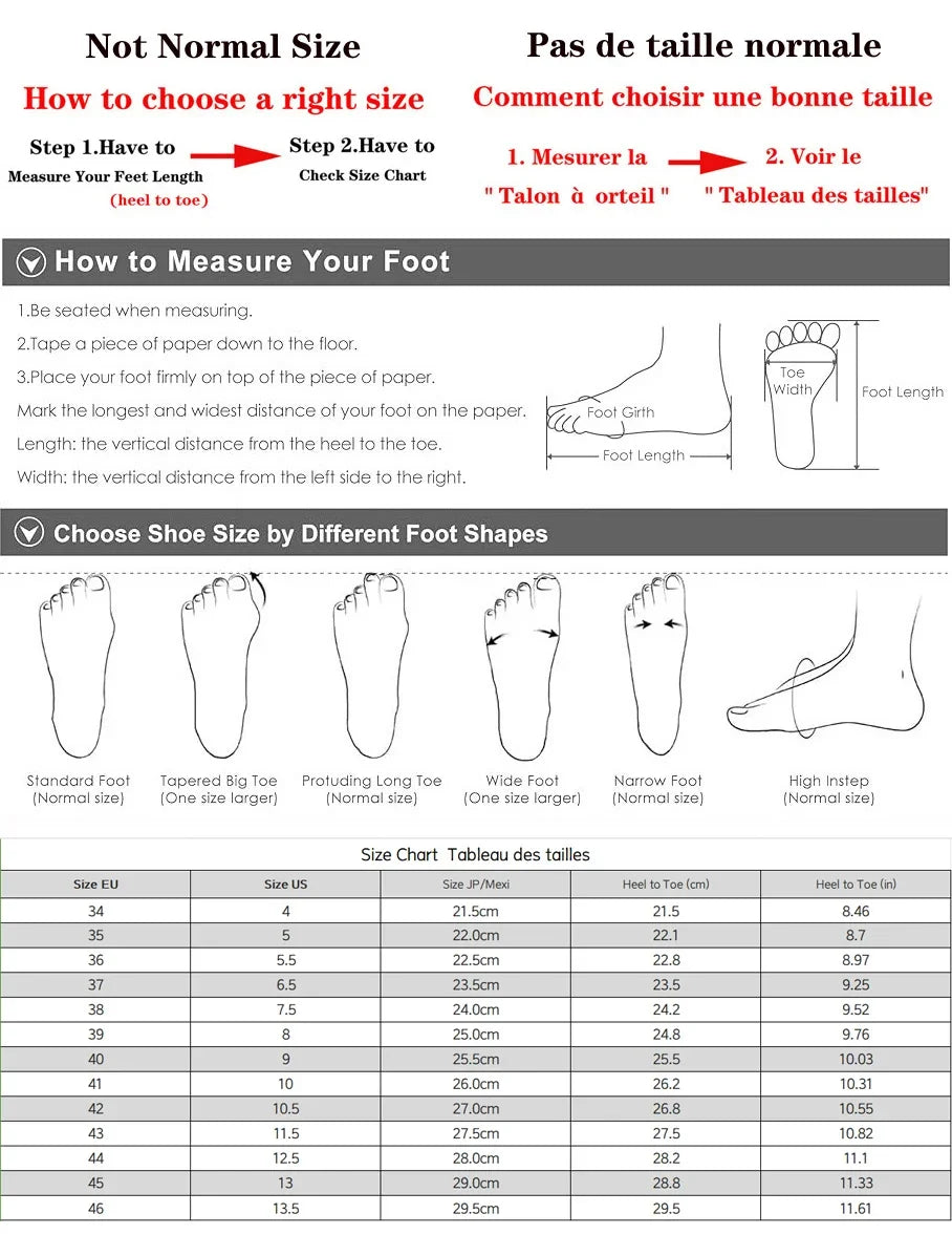 【Measure your feet length before order】Luxury Women High Heel Platform Pumps Mary Janes Evening Dress Plus Size Shoe 10-CHC-11