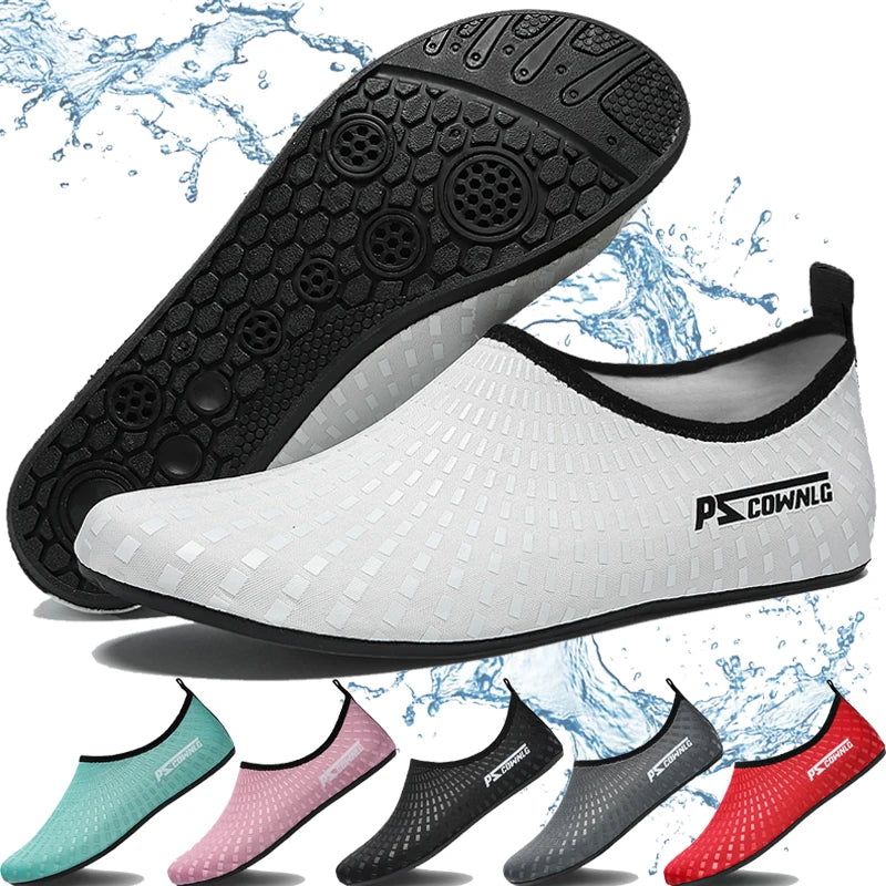 Men Women Beach Swimming Water Sports socks Barefoot sports water shoes Fitness Dance swimming surf snorkeling shoes