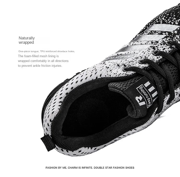 High Quality Men's Sneakers Outdoor Comfortable Lightweight Mesh Breathable Running Shoes Couple Soft Sole Fitness Shoes 2026