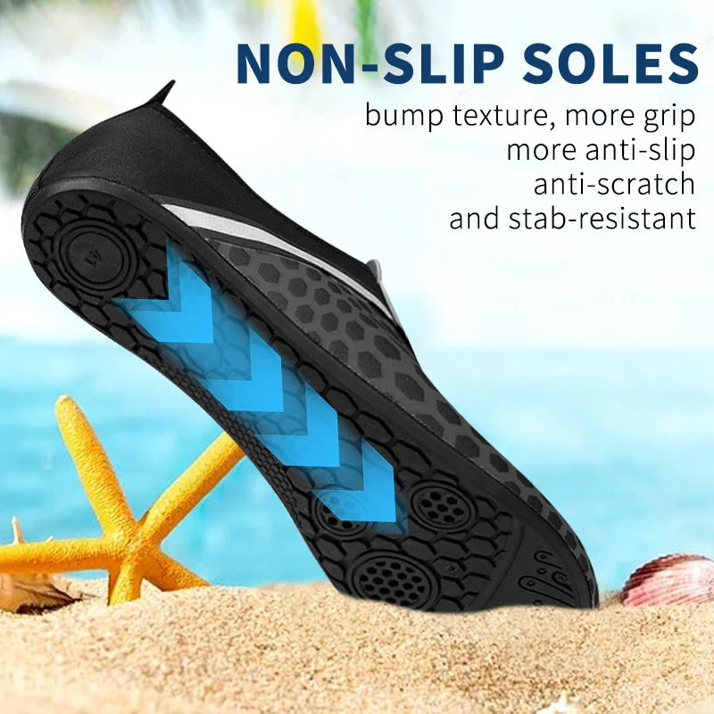 Diving Shoes Women Aqua Shoes Men Beach Swimming Water Sport Socks Barefoot Sneaker Fitness Dance Swim Surfing Snorkeling Shoe