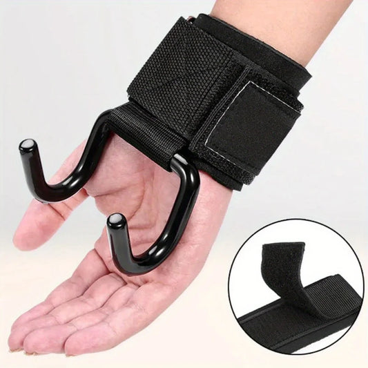 1PC Fitness Power Hook, Pull-up, Hard Pull Training Anti-fall Helper, No Injury Palm Training Equipment