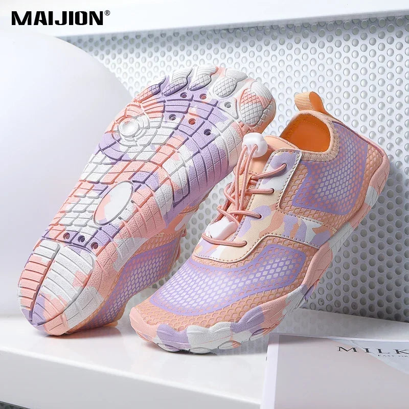 Aqua Shoes For Women Men Barefoot Water Shoes Anti-Slip Quick-Drying Outdoor Beach Upstream Wading Swimming Shoe Sneakers Unisex