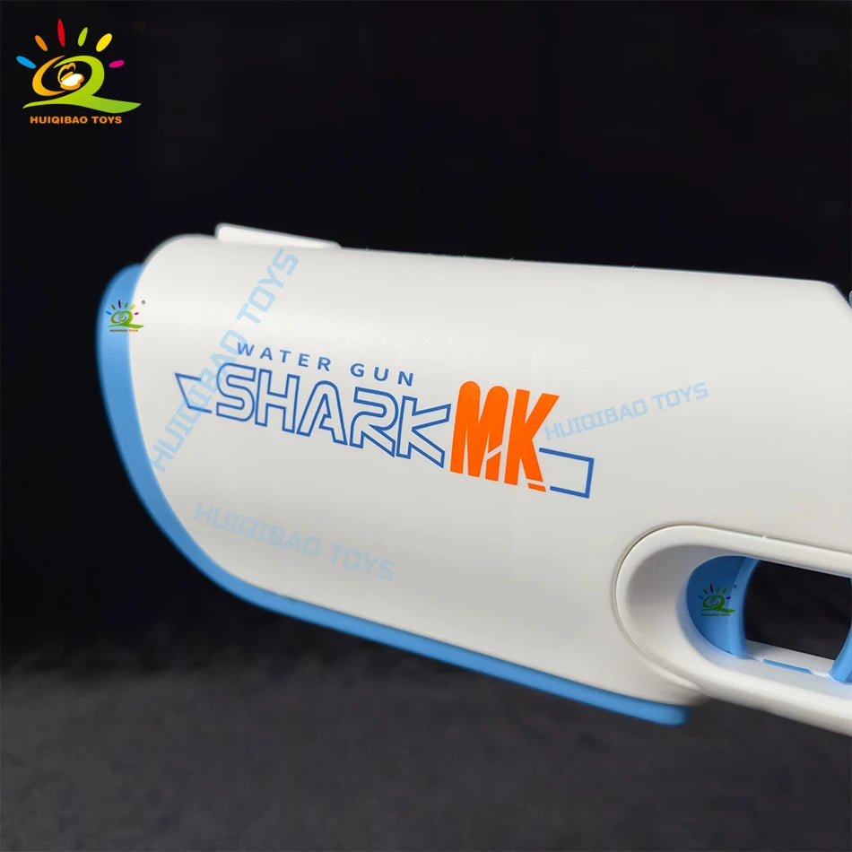 HUIQIBAO 2025 Fully automatic Pulse Electric Space Water Gun Outdoor Beach Water Battle Toy Summer Game Toys for Adult Gift