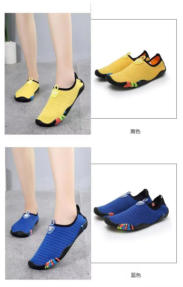New Large Size Unisex Outdoor Non-Slip Swim Shoes Summer Beach Water Shoes Men's Aqua Shoes Women's Fitness Yoga Shoes  35-46#