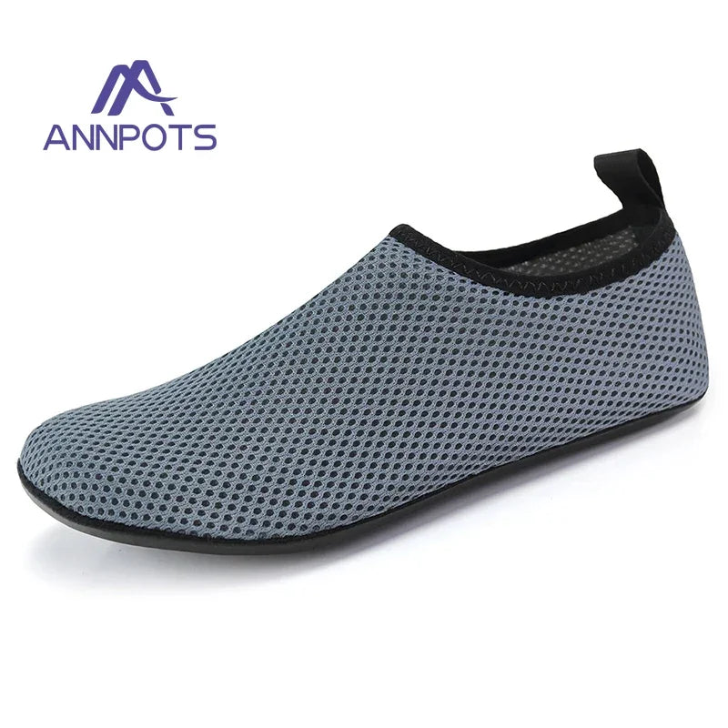 New Couple Water Shoes Aqua Shoes Five-finger Swimming Shoes 35-47 Size Beach Sports Shoes Fashion Men's Fitness Shoes