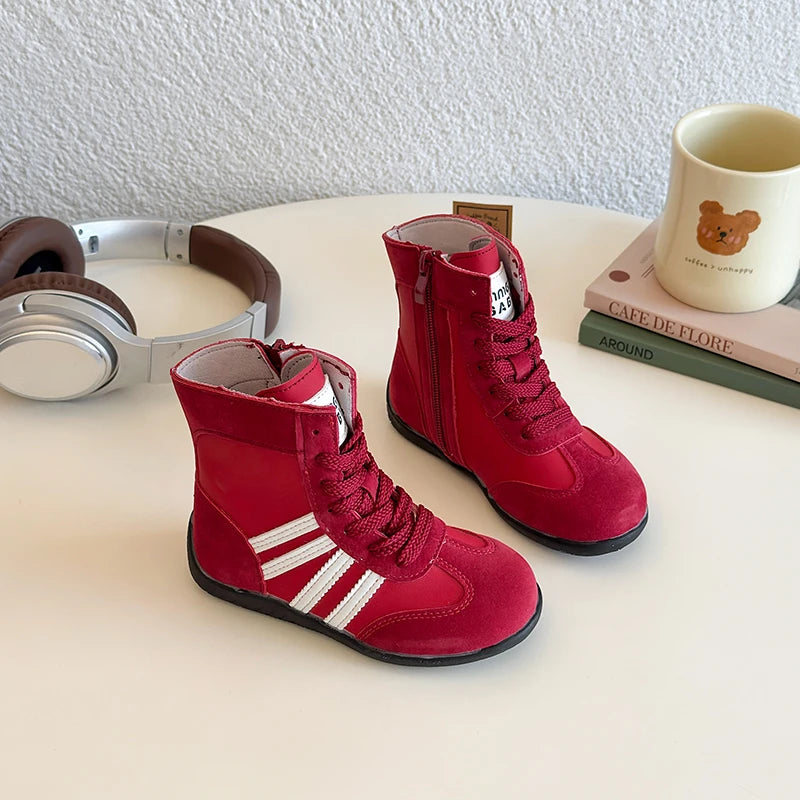 Boy/girl Wrestling Boots in Various Colors, Set-style Anti-slip Sports Shoes, Fitness Shoes, Boy's Breathable Wrestling Boots