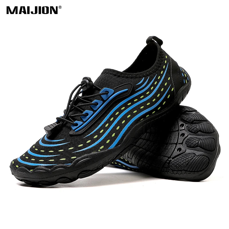 Aqua Shoes For Women Men Barefoot Water Shoes Anti-Slip Quick-Drying Outdoor Beach Upstream Wading Swimming Shoe Sneakers Unisex