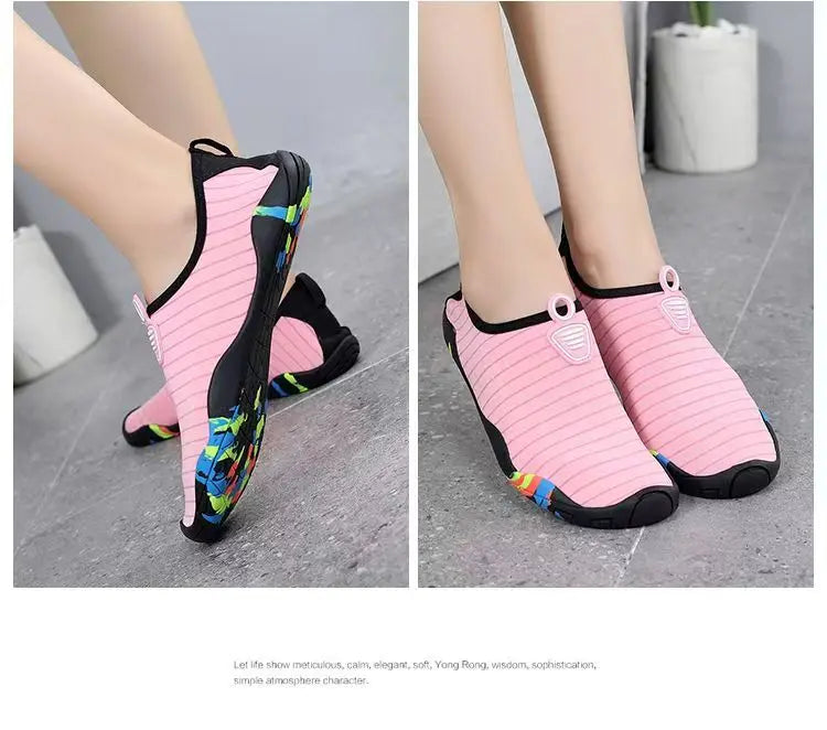 New Large Size Unisex Outdoor Non-Slip Swim Shoes Summer Beach Water Shoes Men's Aqua Shoes Women's Fitness Yoga Shoes  35-46#