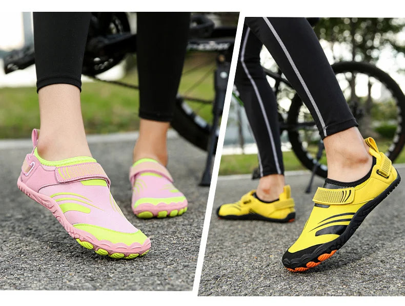 Men Water Shoes Women Wading Sneakers Drainage Barefoot Beach Aqua Shoes Quick Dry Fitness Yoga Shoes Sea Diving Swim Sandals