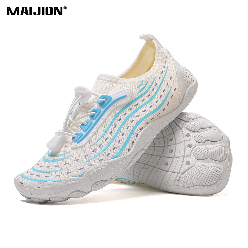 Aqua Shoes For Women Men Barefoot Water Shoes Anti-Slip Quick-Drying Outdoor Beach Upstream Wading Swimming Shoe Sneakers Unisex