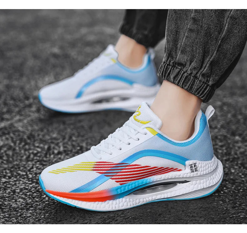 Unisex Tennis Shoes Men Air Cushion Fitness Sneakers Men High Elasticity Gym Trainers Men Outdoor Couple Sport Shoes Zapatillas
