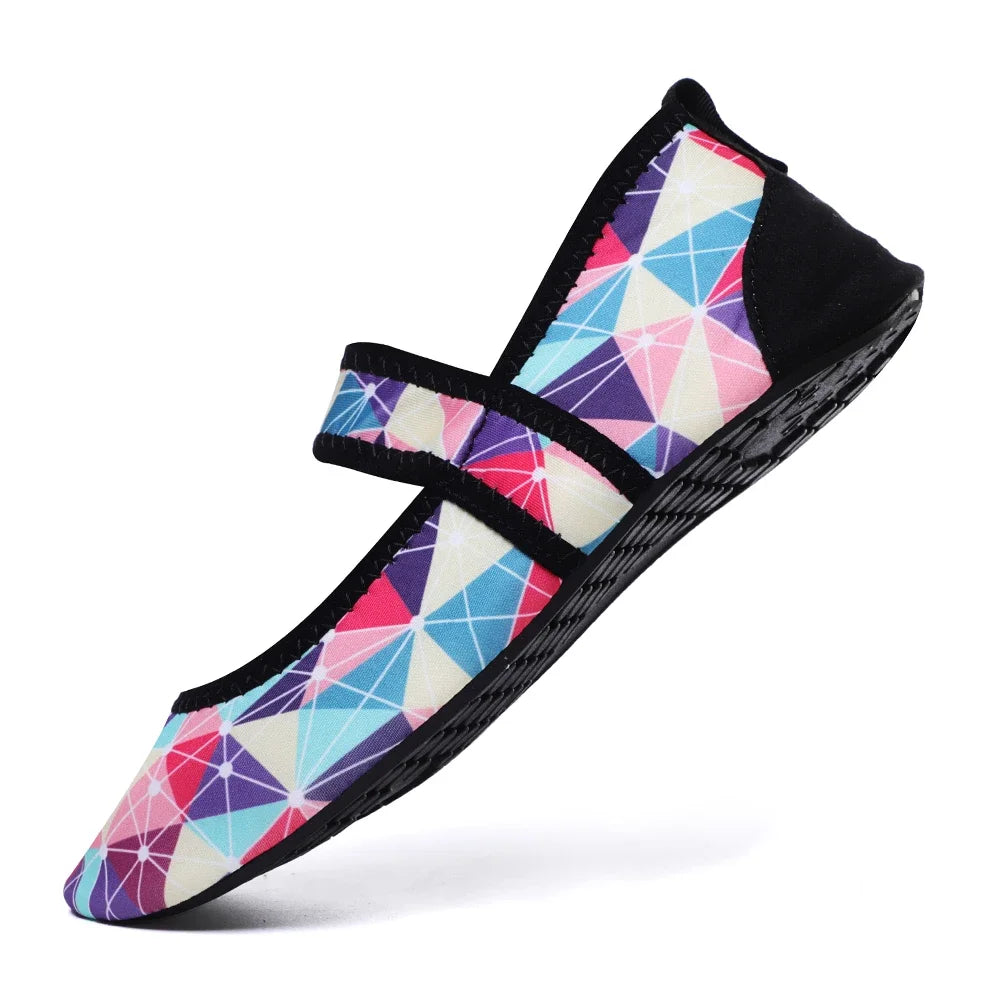 Women Barefoot Diving Shoes Aqua Shoes Beach Swimming Water Sport Sneaker Fitness Dance Swim Surfing Snorkeling Shoe
