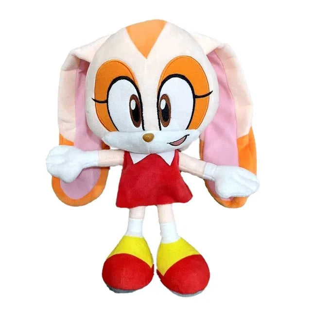 27-35cm Sonic Plush Stuffed Toys Shadow Tails Jet the Hawk Blaze the Cat Soft the Hedgehog Plushies Doll Kids Birthday Gifts Toy