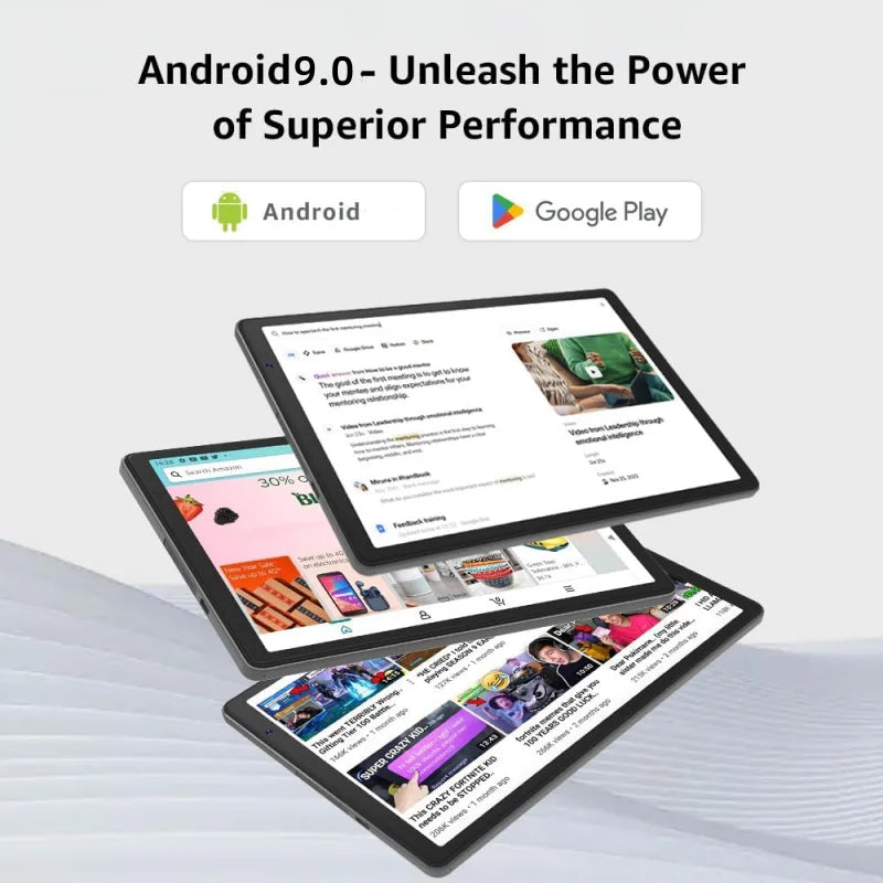 Flash Sales 10.1 INCH WIFI Tablet PC K30 Android 9.0 MTK9863 CPU 2GB RAM 32GB ROM 1920*1200 Pixels WIFI Gift Silicone Case
