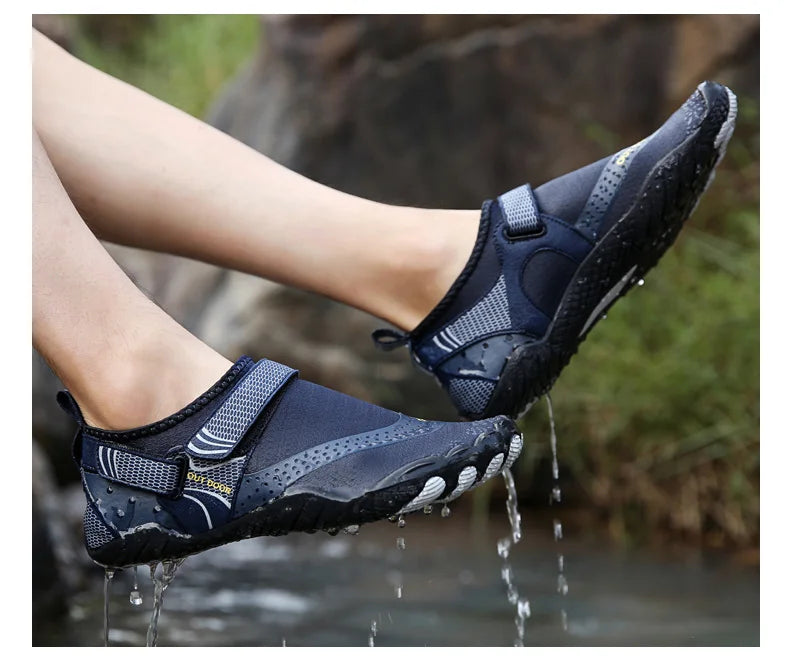 Men Water Shoes Women Wading Sneakers Drainage Barefoot Beach Aqua Shoes Quick Dry Fitness Yoga Shoes Sea Diving Swim Sandals