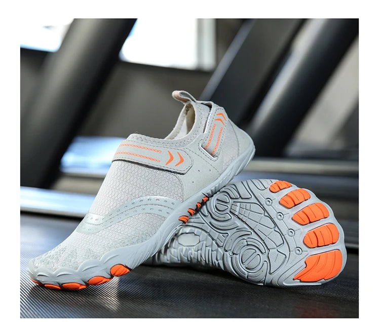 Indoor Fitness Shoes Men Women Yoga Treadmill Barefoot Shoes Gym Special Shock-absorbing Skipping Shoe Non-slip Training Sneaker