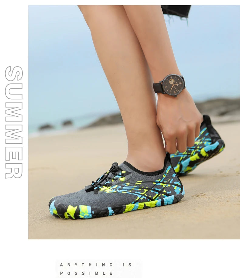 Unisex Shoes For In-Room Fitness Treadmill Outdoor Speed Interference Water Beach Shoes Couples Swimming Shoes Men Aqua