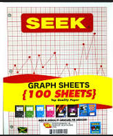 Seek Graph Paper Pack of 100 sheets