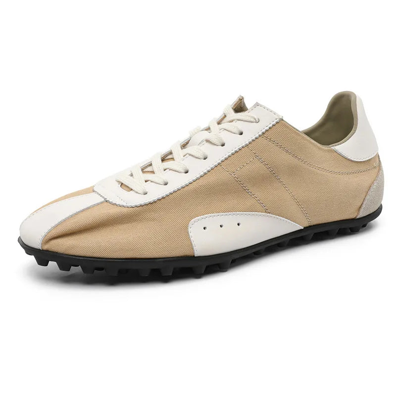 New Women Men High Quality Lace-Up Comfortable Soft Sole Flatsshoes Outdoor Casual Breathable Sneakers Fitness Shoes Male Shoes