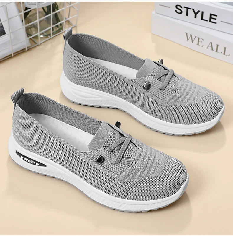 Women's Shoes 2025 Casual Sneakers Breathable Chunky Sole Pink Free Shipping