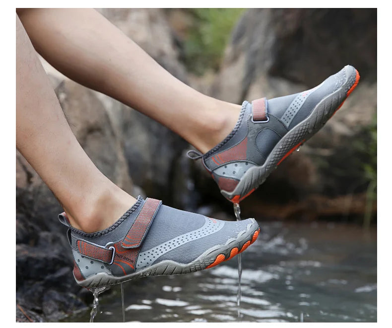 Men Water Shoes Women Wading Sneakers Drainage Barefoot Beach Aqua Shoes Quick Dry Fitness Yoga Shoes Sea Diving Swim Sandals