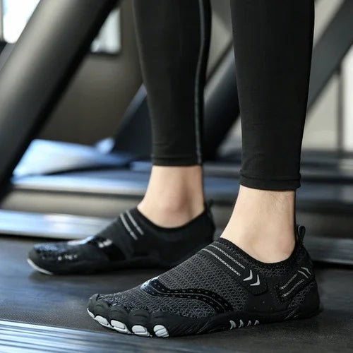 Indoor Fitness Shoes Men Women Yoga Treadmill Barefoot Shoes Gym Special Shock-absorbing Skipping Shoe Non-slip Training Sneaker