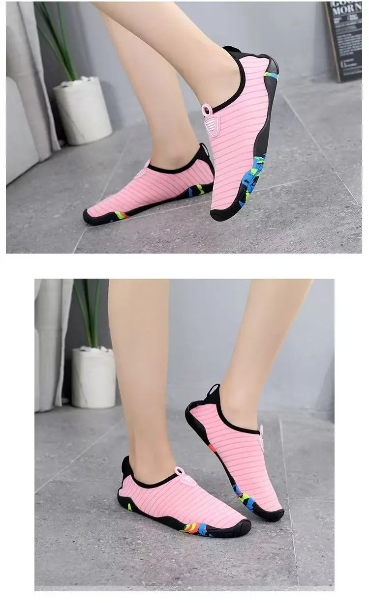 New Large Size Unisex Outdoor Non-Slip Swim Shoes Summer Beach Water Shoes Men's Aqua Shoes Women's Fitness Yoga Shoes  35-46#