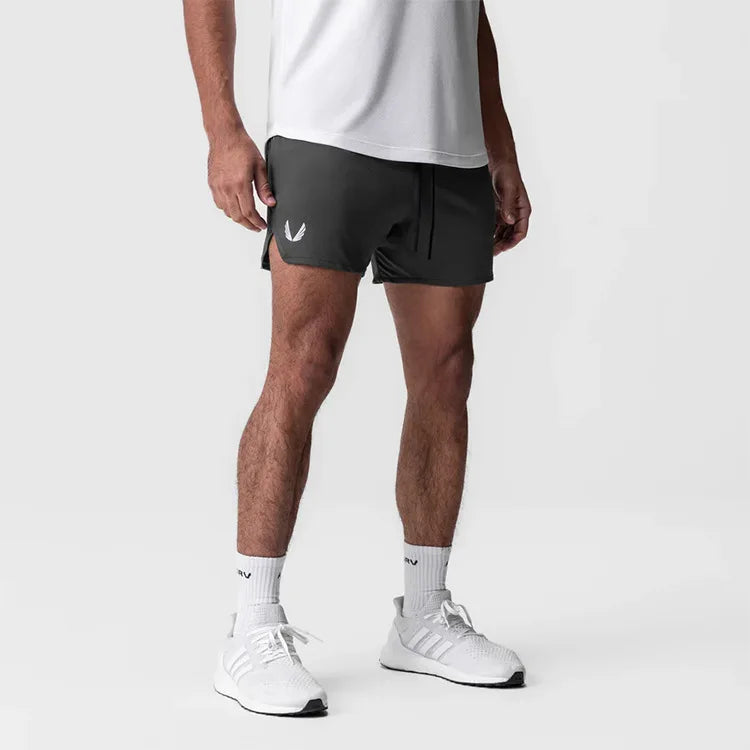 Men's Quick Dry Casual Shorts Running Sports Jogging Basketball Short Pants Male Gym Fitness Bottoms Compression Sweatpants