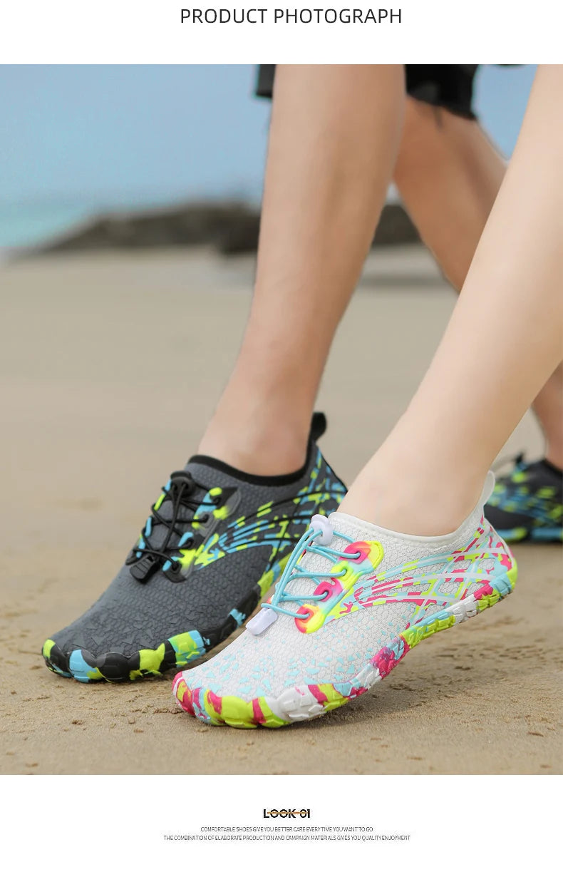 Unisex Shoes For In-Room Fitness Treadmill Outdoor Speed Interference Water Beach Shoes Couples Swimming Shoes Men Aqua