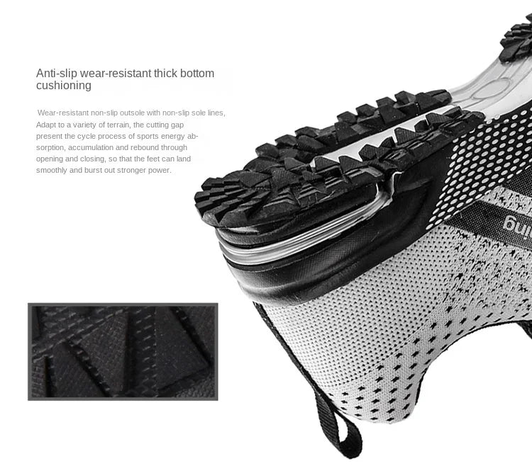 High Quality Men's Sneakers Outdoor Comfortable Lightweight Mesh Breathable Running Shoes Couple Soft Sole Fitness Shoes 2026